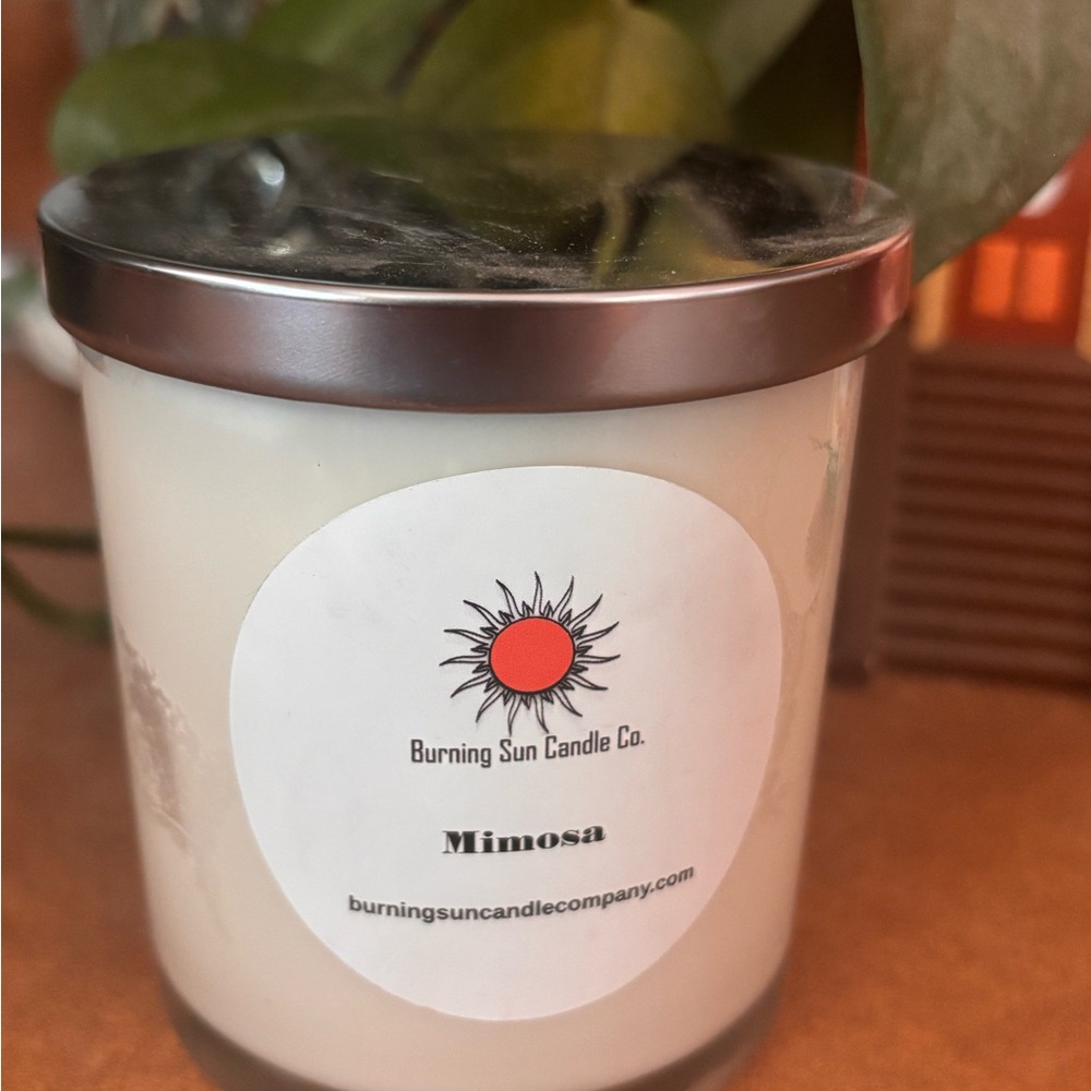 Burning Sun Candle Co. Mimosa Scented Candle - 12oz